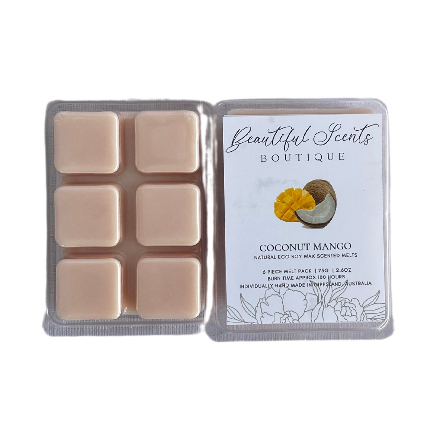 Coconut Mango - Scented Soy Wax Melts
