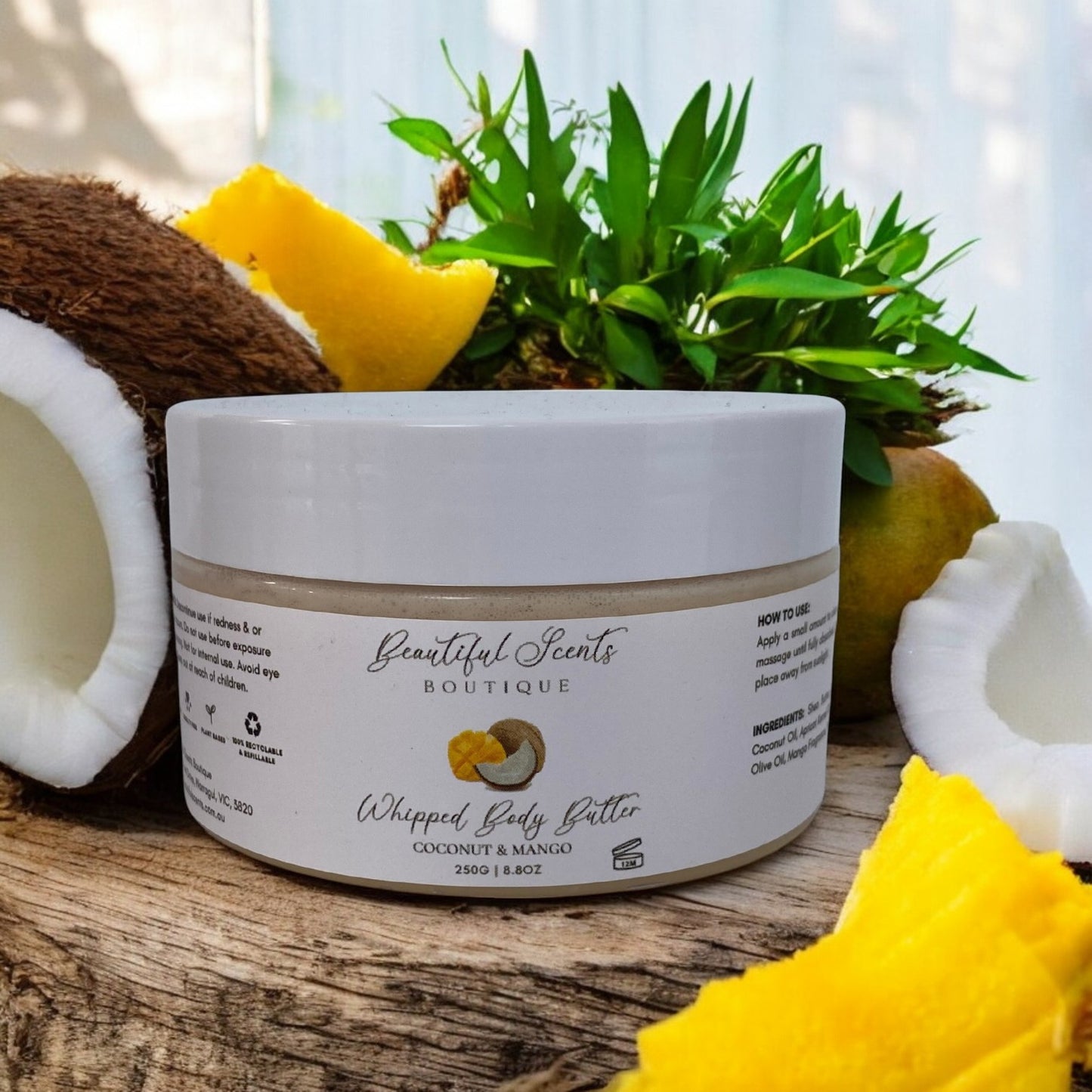 Coconut Mango - Body Butter Moisturiser