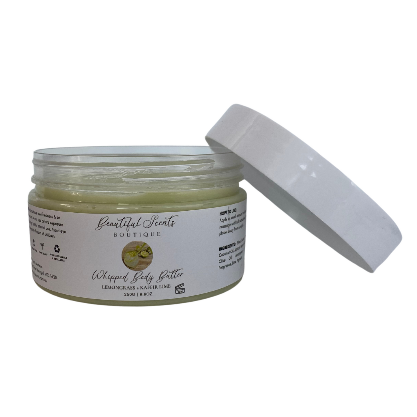 Lemongrass & Kaffir Lime - Body Butter Moisturiser