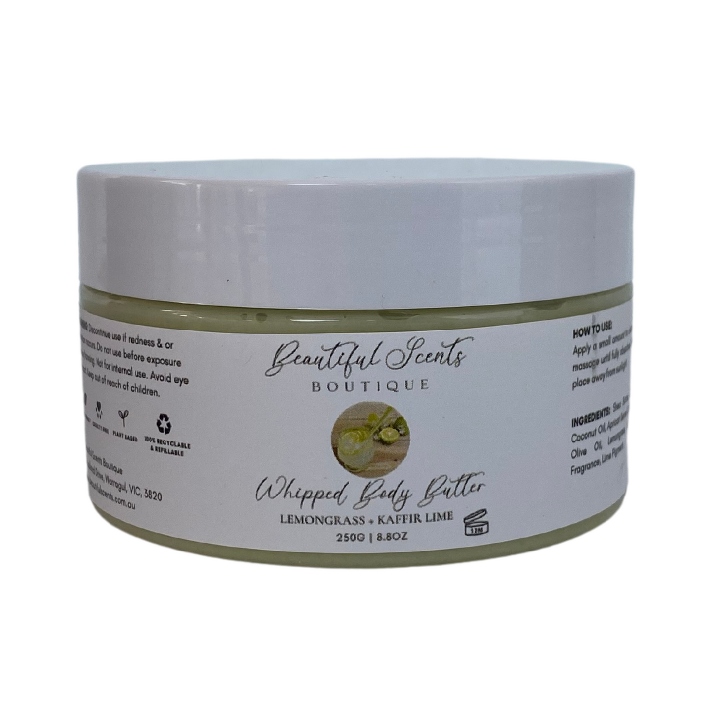Lemongrass & Kaffir Lime - Body Butter Moisturiser