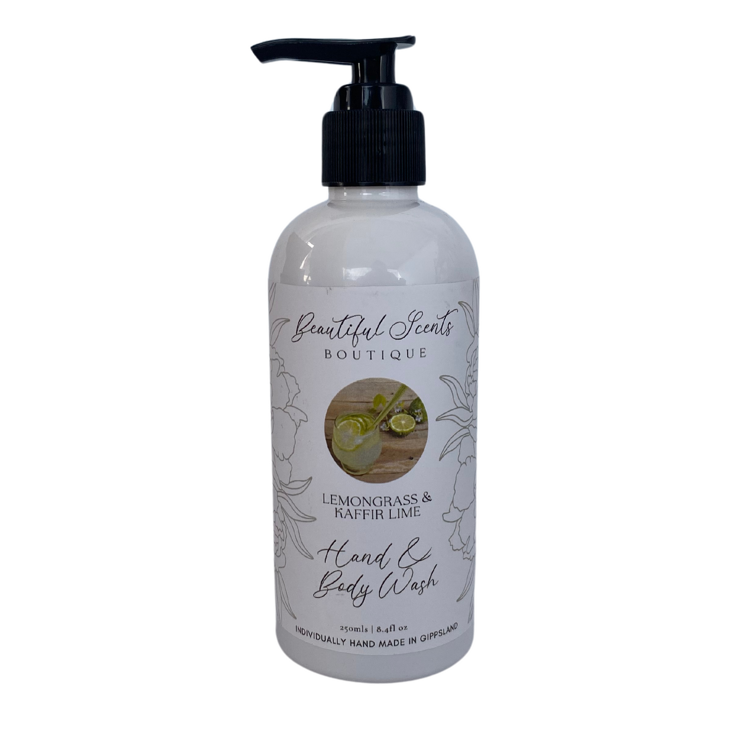 Lemongrass & Kaffir Lime - Hand & Body Wash - 250mls