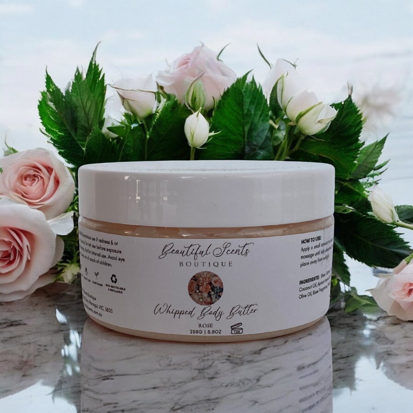 Rose - Body Butter Moisturiser