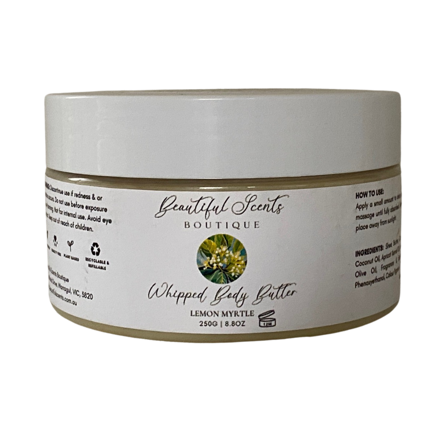 Australian Lemon Myrtle - Body Butter Moisturiser