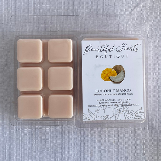 Coconut Mango - Scented Soy Wax Melts