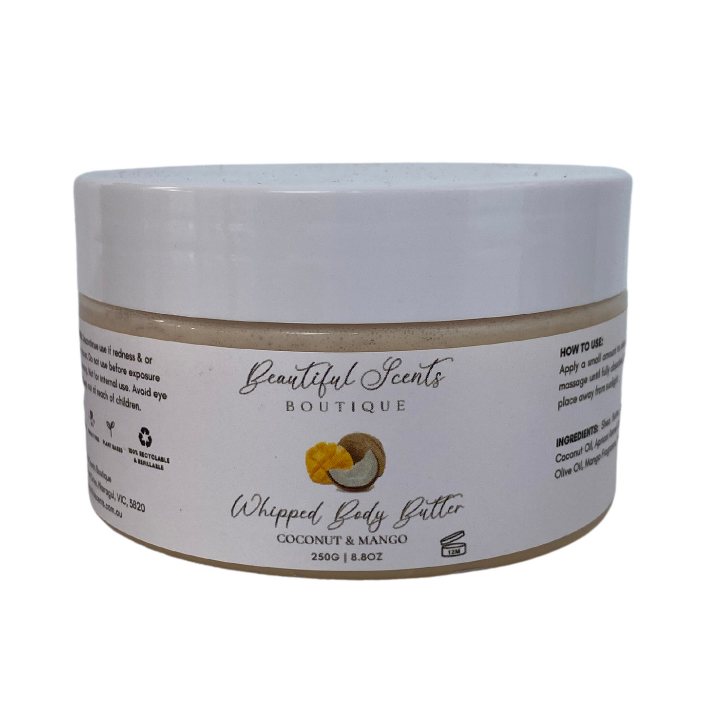 Coconut Mango - Body Butter Moisturiser