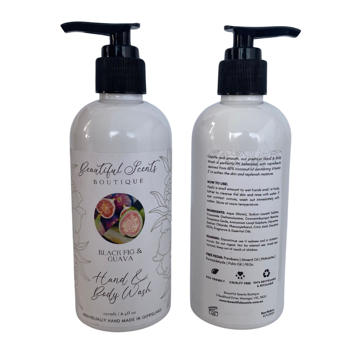Black Fig & Guava - Hand & Body Wash - 250mls