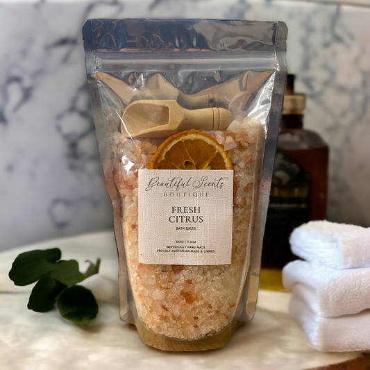 Fresh Citrus Bath Salts - Pouch